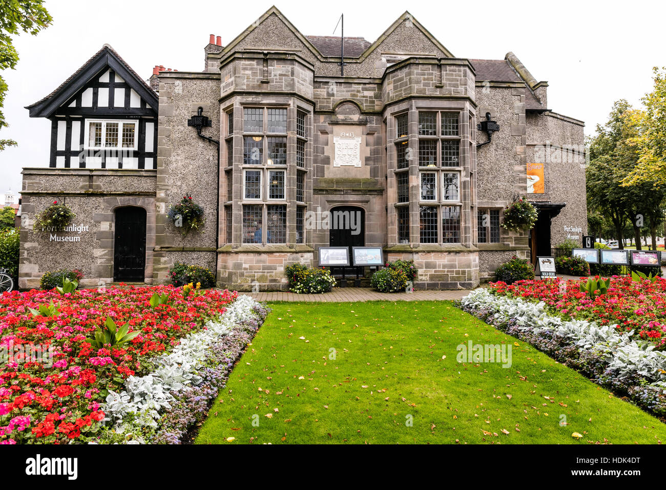 Port Sunlight Village Wirral, Merseyside. Inghilterra Foto Stock