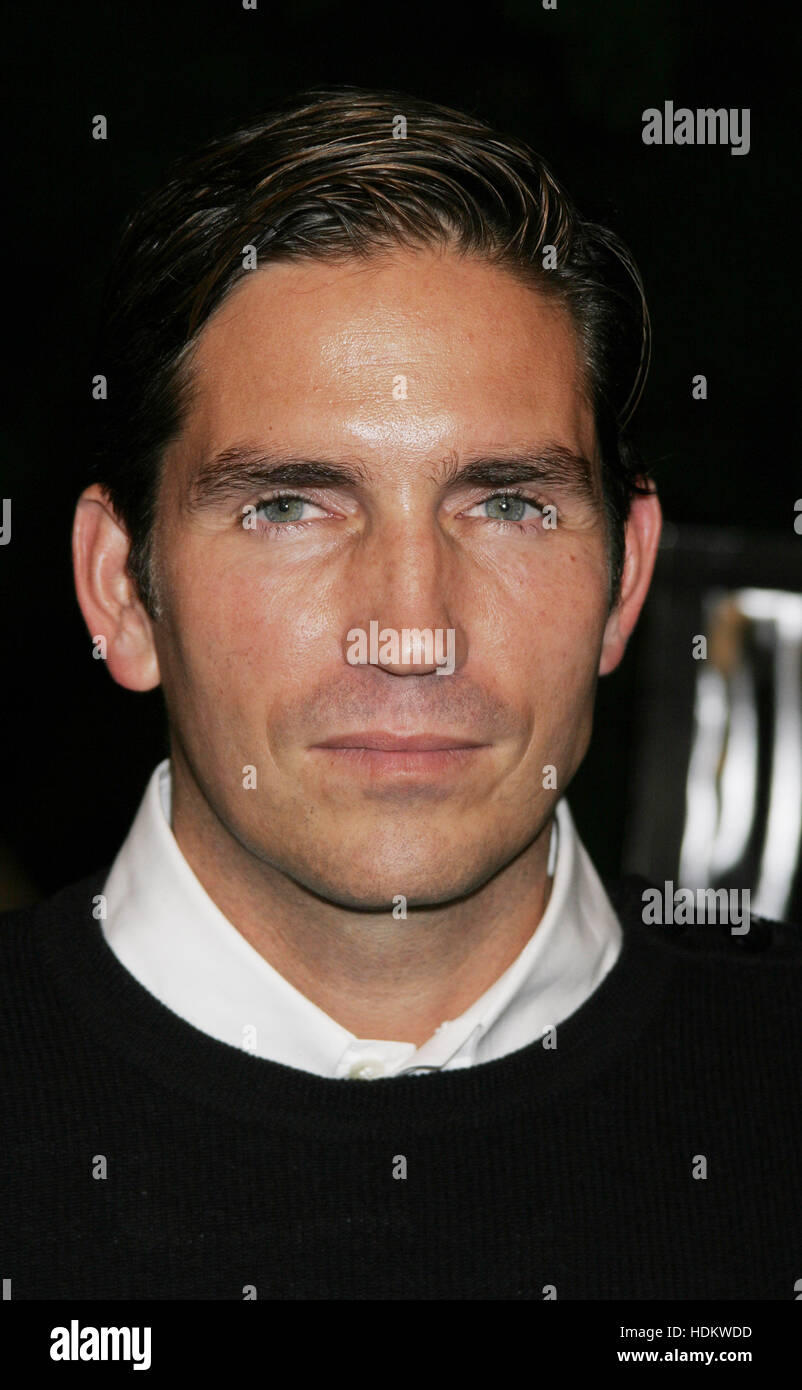 James Caviezel al premiere per 'Ray' il 19 ottobre 2004 a Los Angeles, California. Photo credit: Francesco Specker Foto Stock