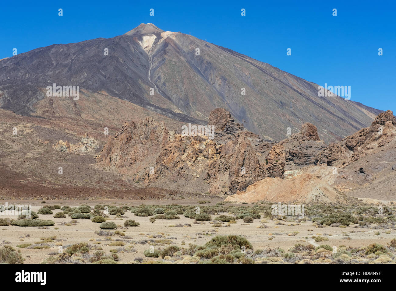 Montare il Parco Nazionale Teide, Isole Canarie Foto Stock