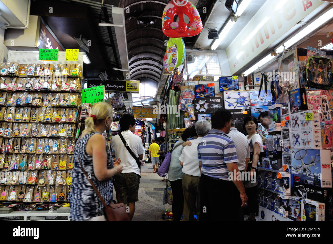 Hong Kong colorato Foto Stock