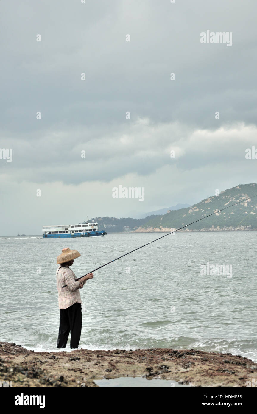 Hong Kong colorato Foto Stock