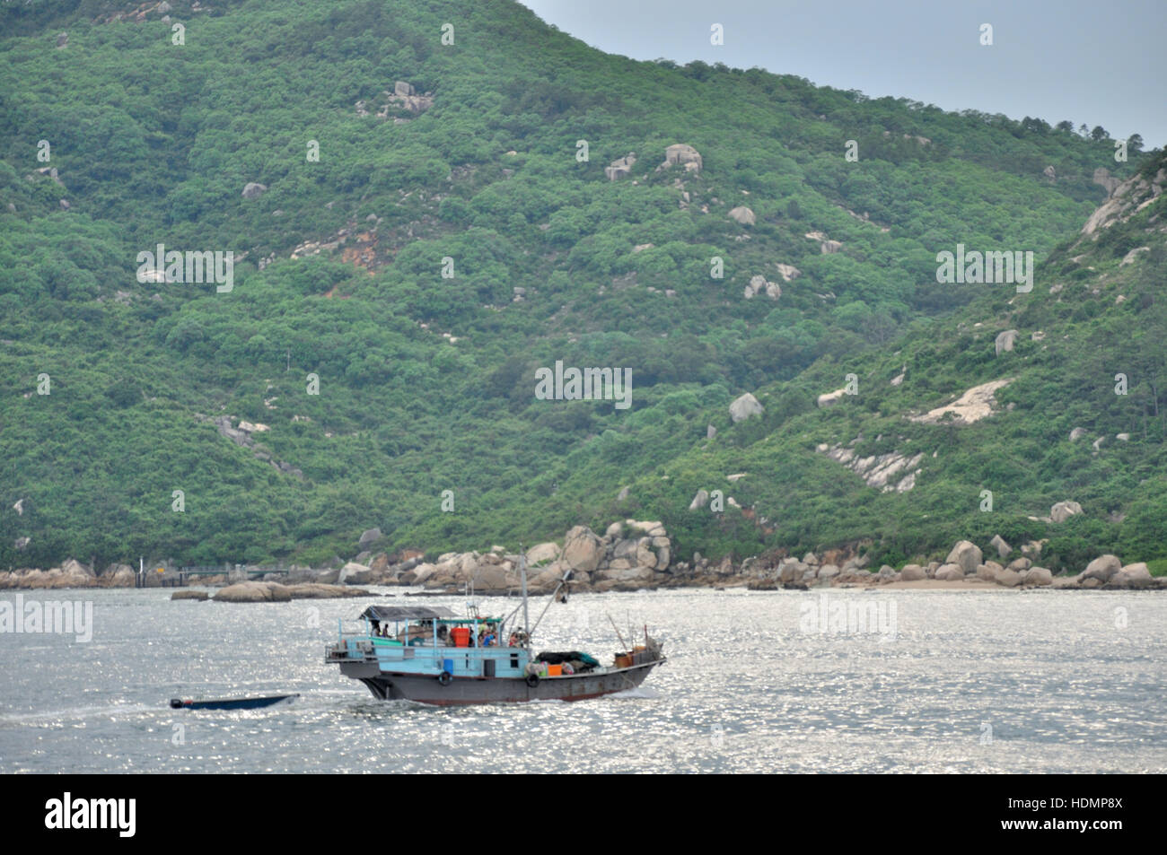 Hong Kong colorato Foto Stock