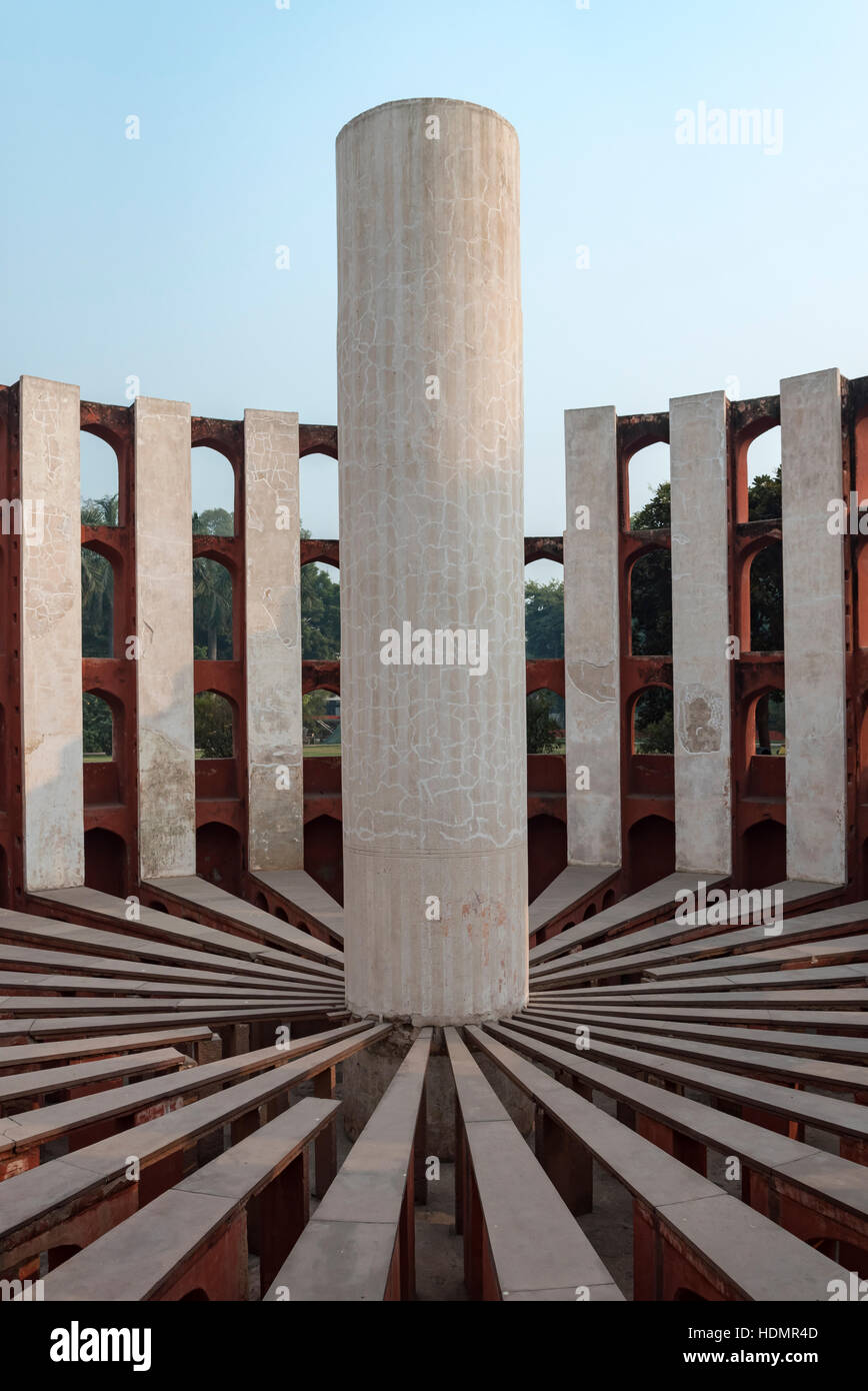 Rama Yantra (Ram Yantras), Jantar Mantar, New Delhi, India Foto Stock