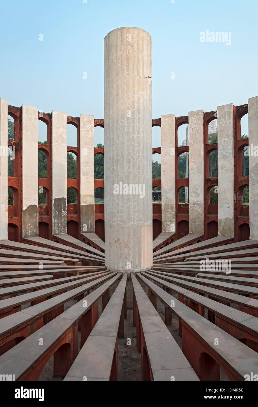 Rama Yantra (Ram Yantras), Jantar Mantar, New Delhi, India Foto Stock