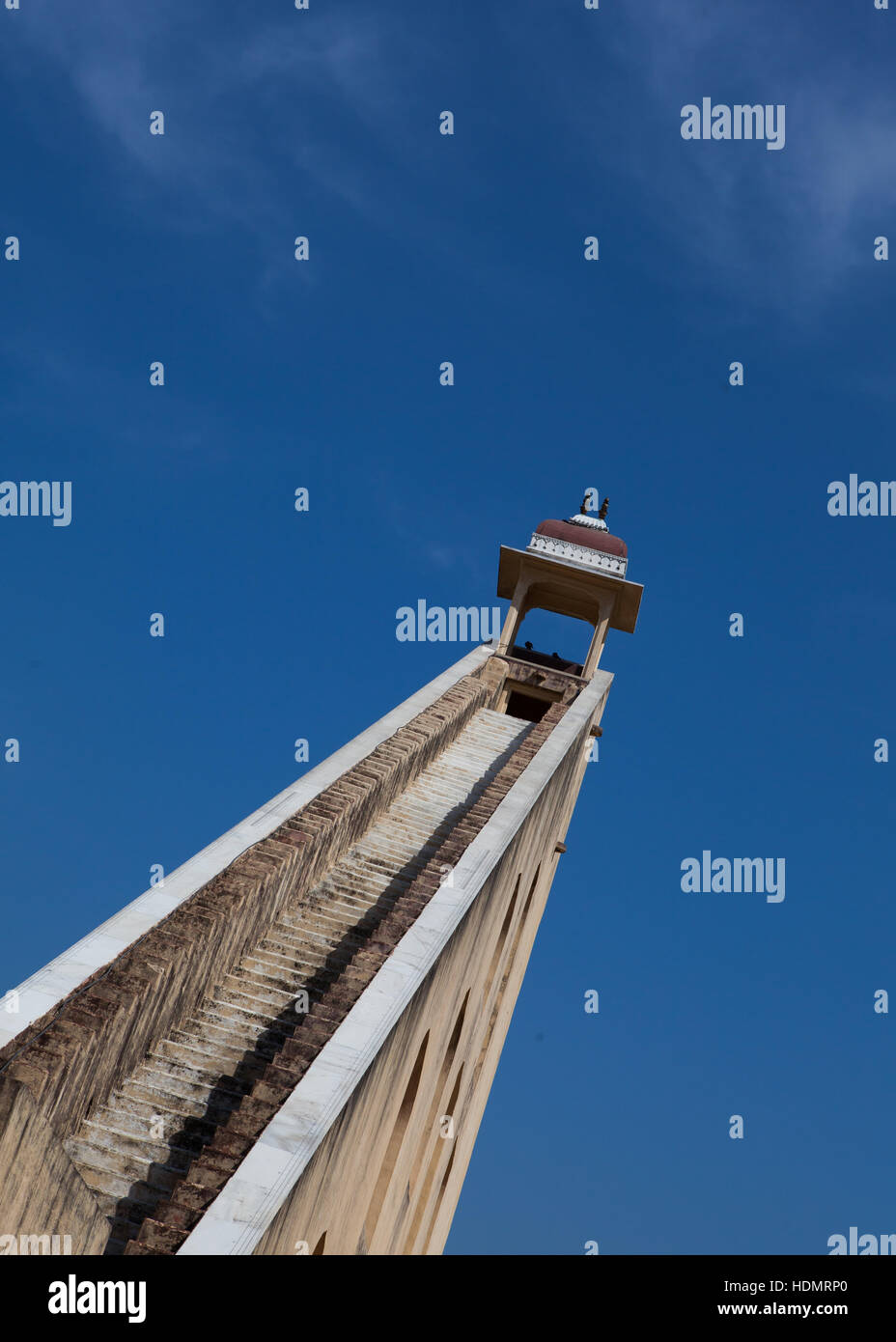 Jantar Mantar Osservatorio Astronomico,Jaipur Rajasthan,l'India Foto Stock