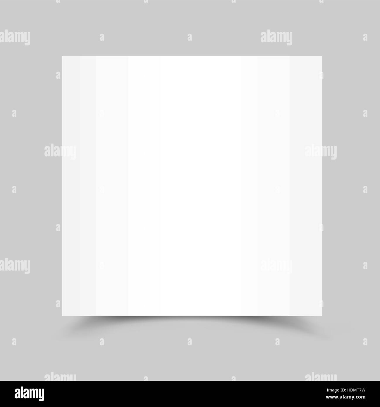 White paper card ombra Illustrazione Vettoriale