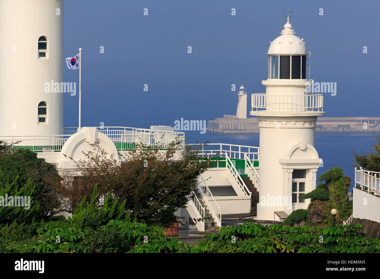 Sanji faro, Jeju City, Jeju Island, Corea del Sud, Asia Foto Stock