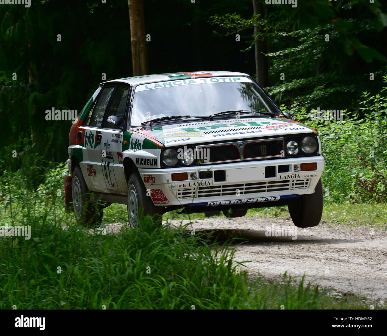 Pat Horan, Lancia Delta Integrale, Foresta Rally, Goodwood Festival di velocità, 2016. automobiles, automobili, intrattenimento, Festival della velocità, Foresta r Foto Stock