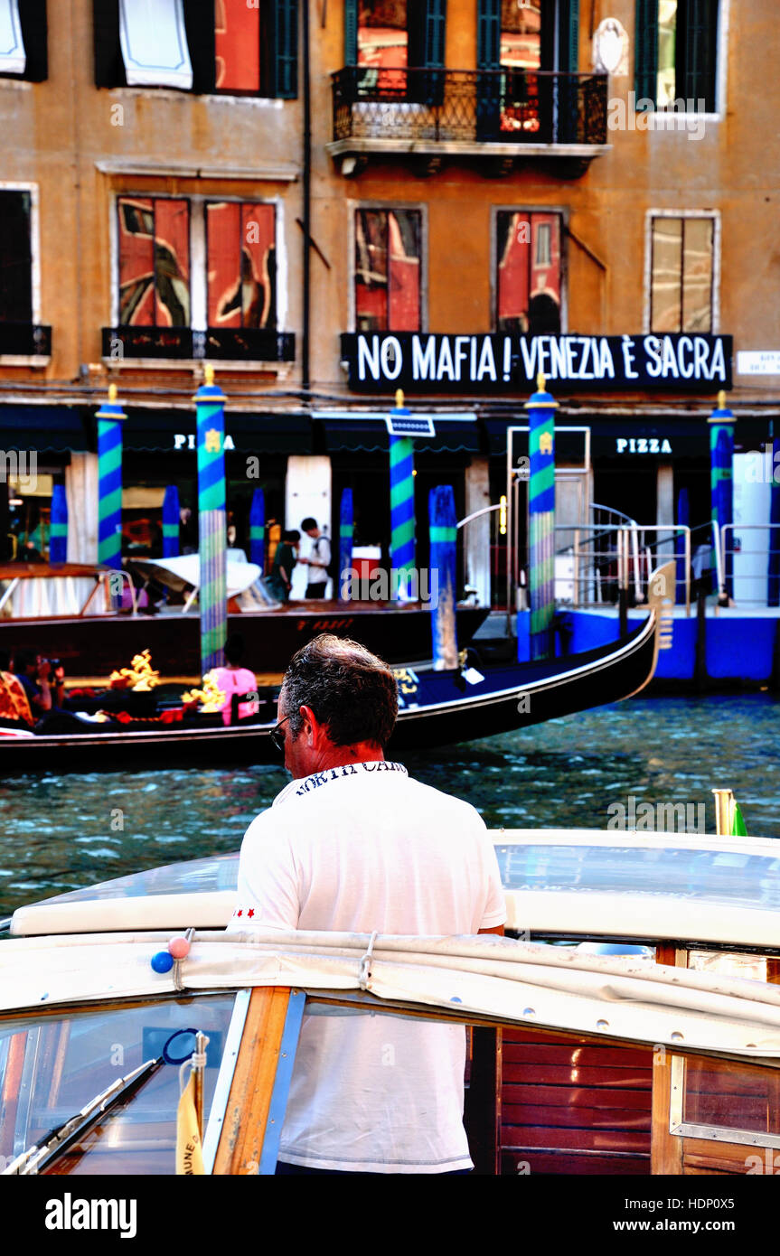 Nei dintorni di Venezia Foto Stock
