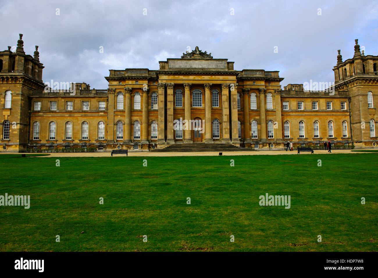 Il Palazzo di Blenheim,motivi,camere di stato,giardini formali,Country Estate,Casa di Sir Winston Churchill,Woodstock,Oxon,Gran Bretagna Foto Stock