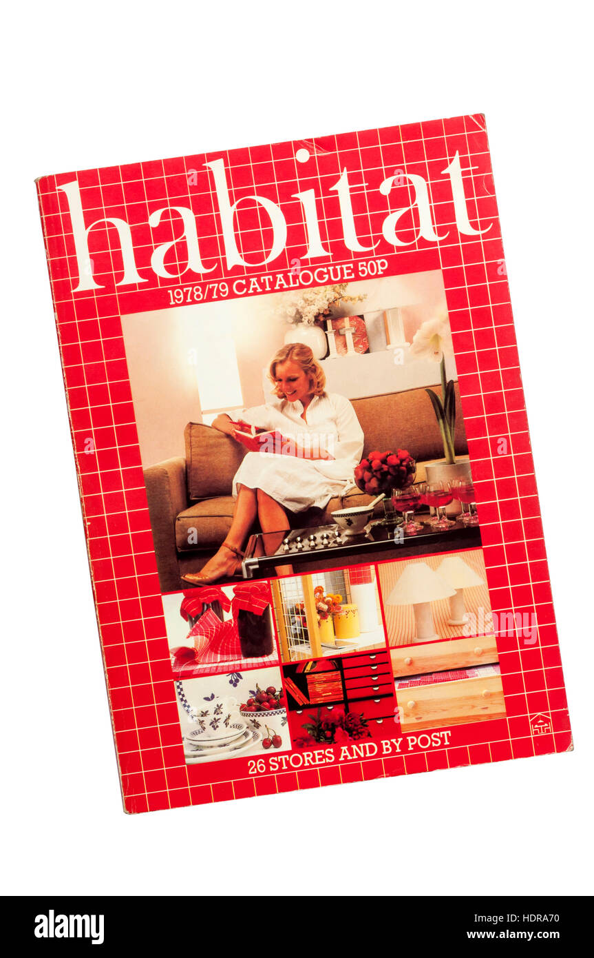1978/1979 catalogo Habitat. Foto Stock