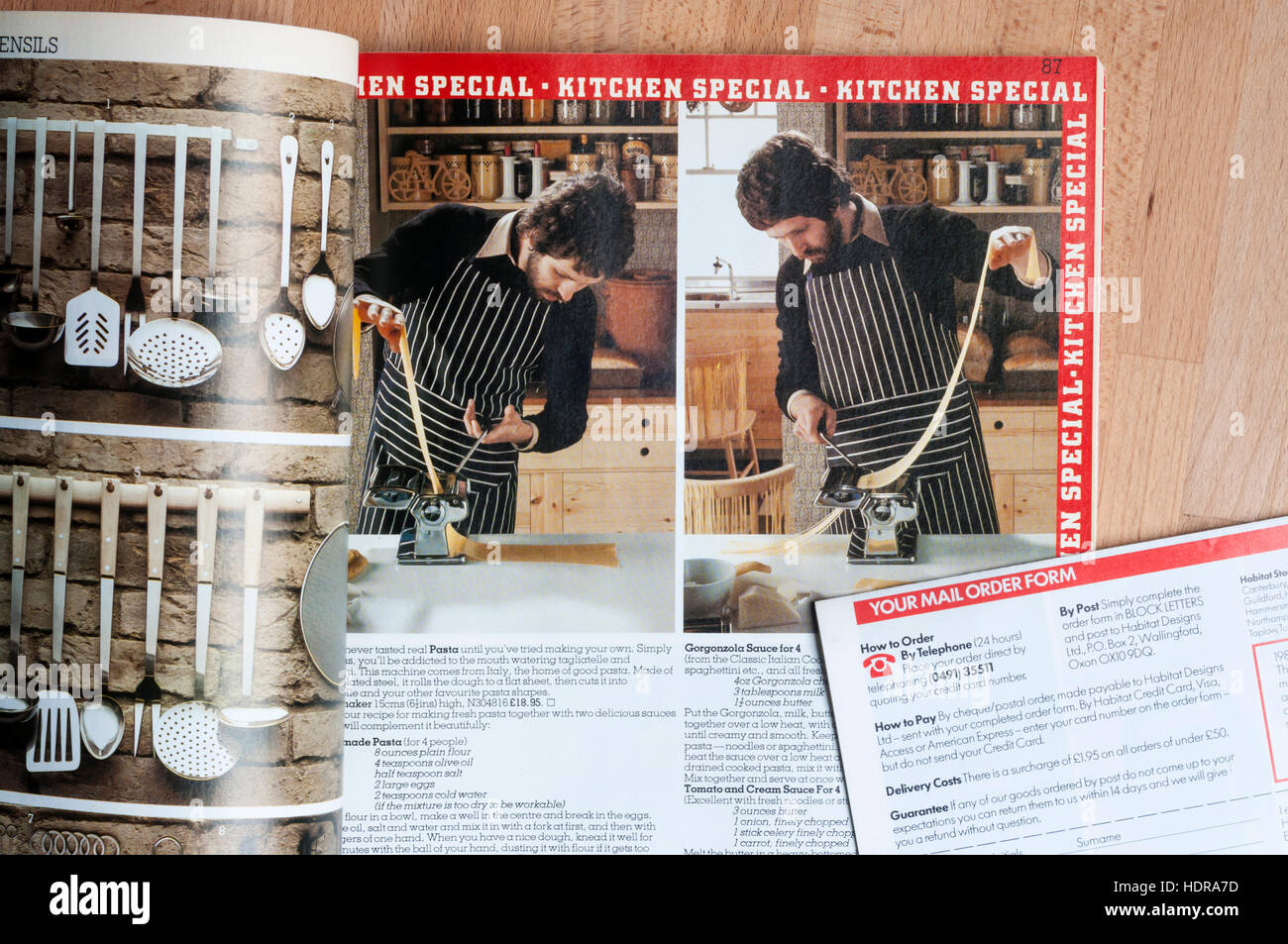 Un habitat 1978/1979 catalogo. Foto Stock