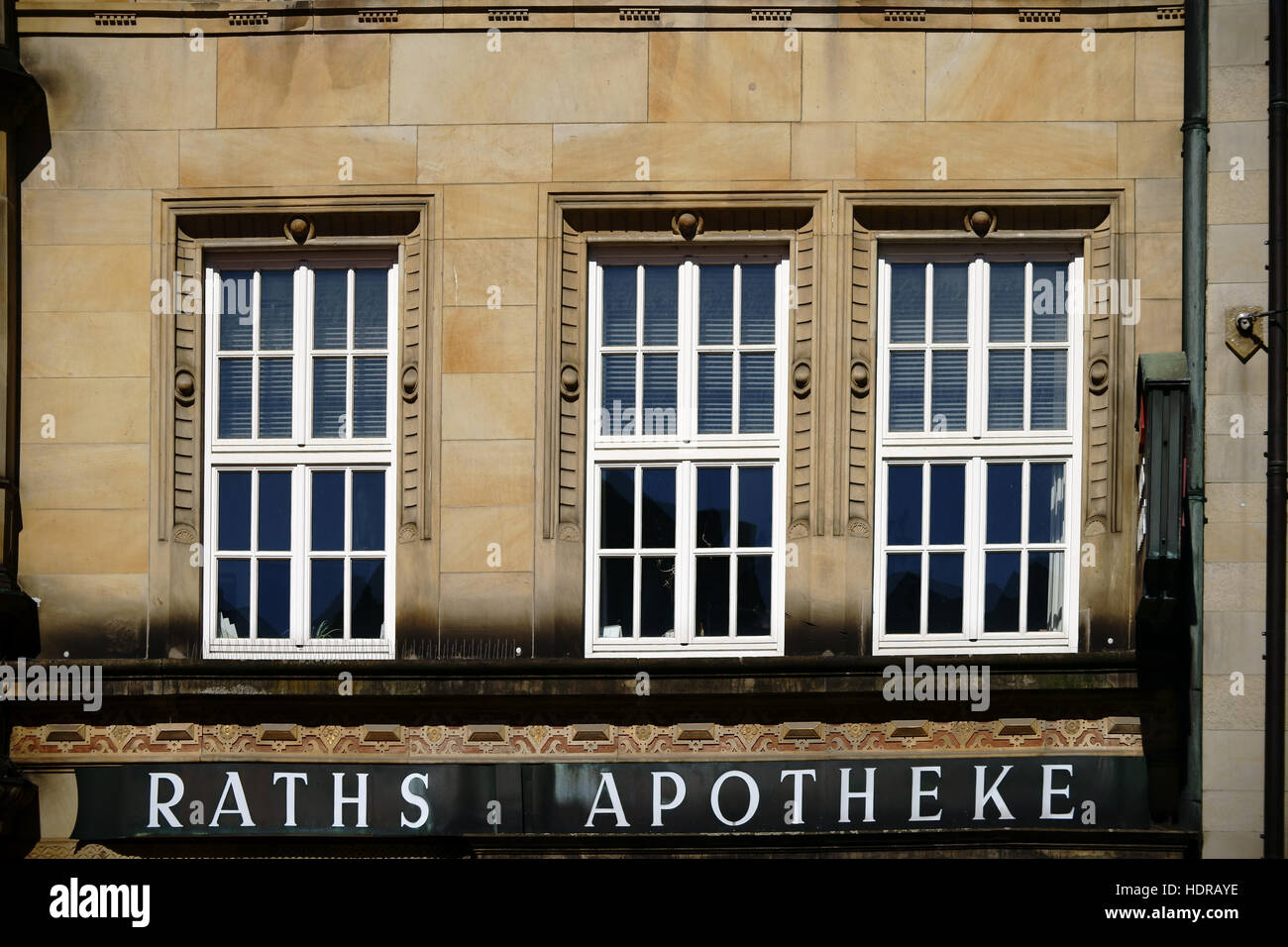 Antica farmacia Foto Stock