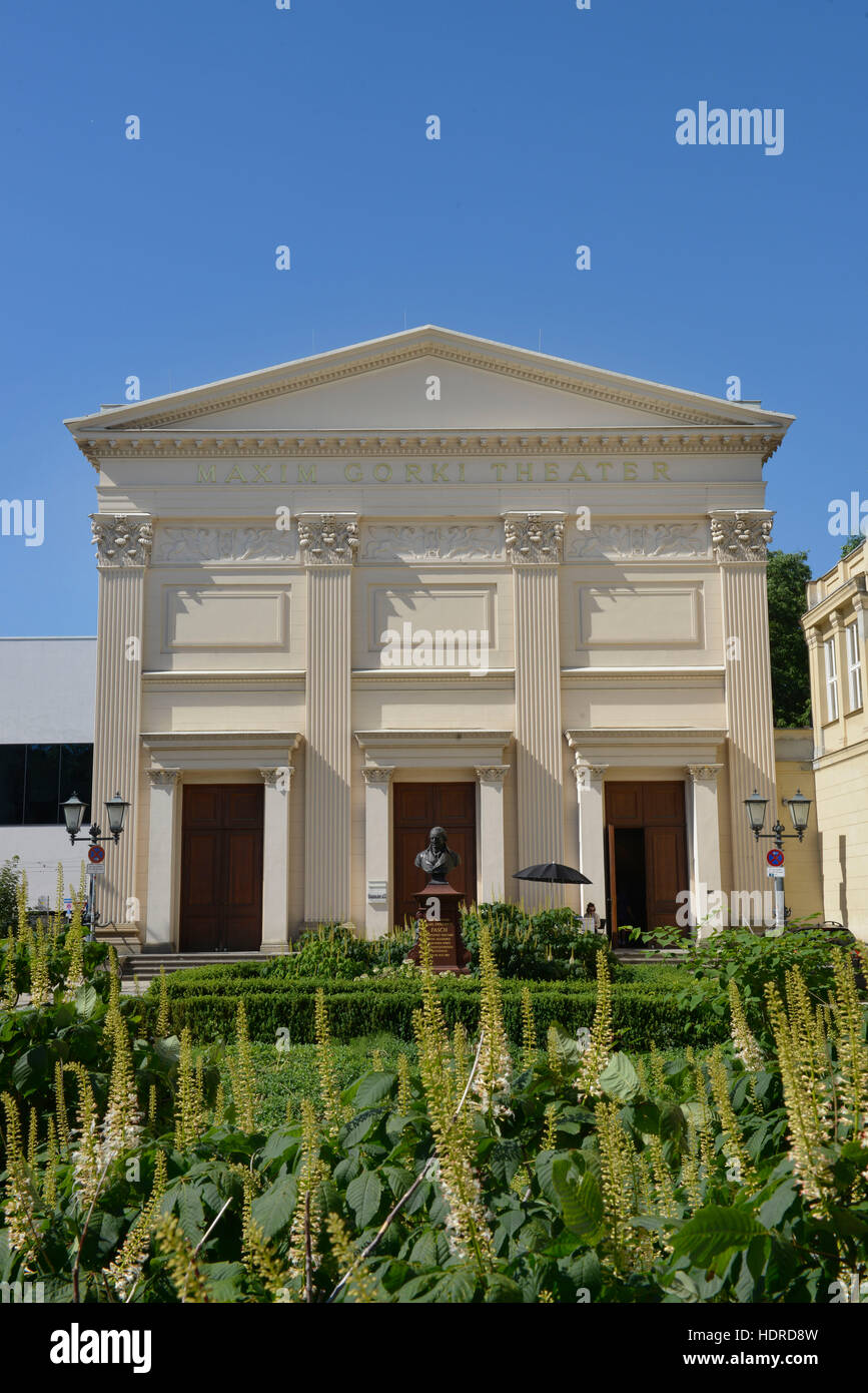 Maxim-Gorki-teatro, Am Festungsgraben, nel quartiere Mitte di Berlino, Deutschland Foto Stock