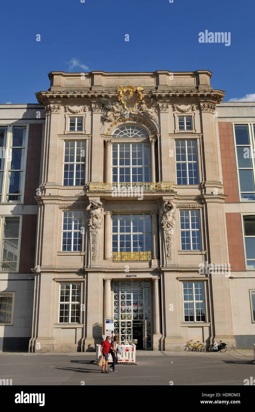 ESMT, Staatsratsgebaeude, Schlossplatz Mitte di Berlino, Deutschland / Staatsratsgebäude Foto Stock