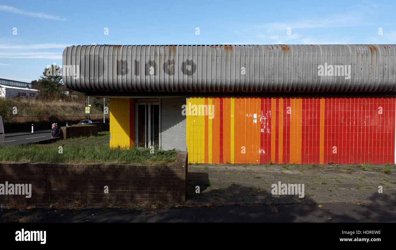 Drumchapel periferica di alloggiamento station wagon privazione di Glasgow Foto Stock