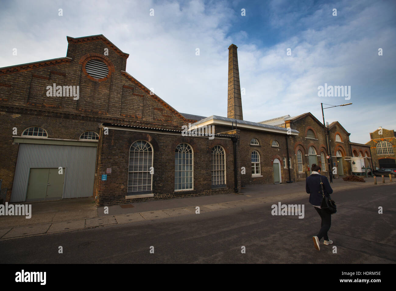 Chatham Historic Dockyard, museo marittimo sul sito dell'ex Royal Naval Dockyard a Chatham nel Kent, Sud Est Inghilterra Foto Stock