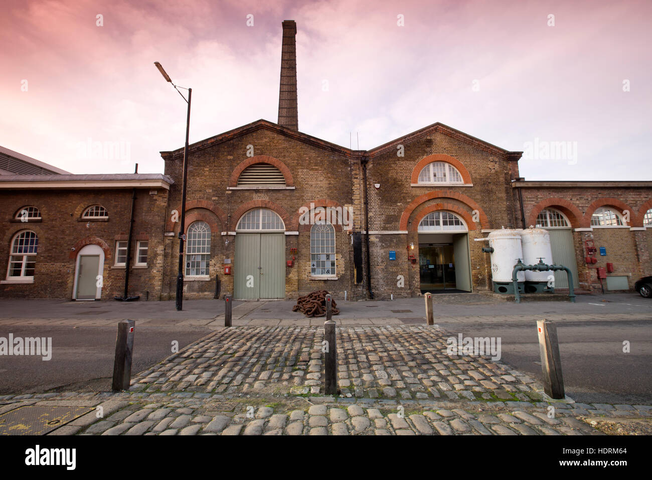 Chatham Historic Dockyard, museo marittimo sul sito dell'ex Royal Naval Dockyard a Chatham nel Kent, Sud Est Inghilterra Foto Stock