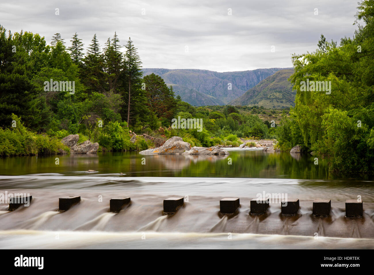 Rio San Jose. Sierra de Cordoba, Argentina. Foto Stock