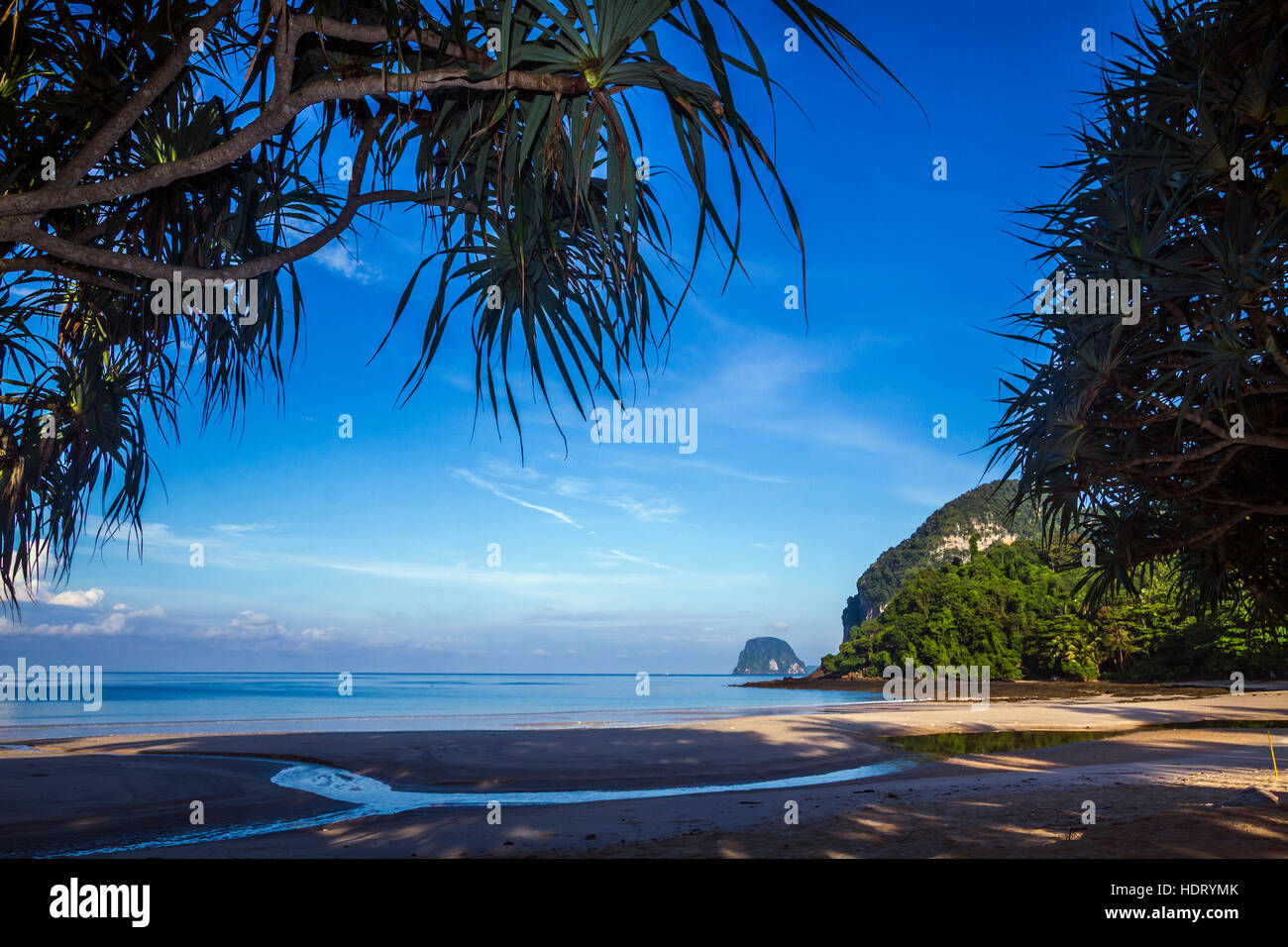 Koh Muk beach island in Thailandia Foto Stock