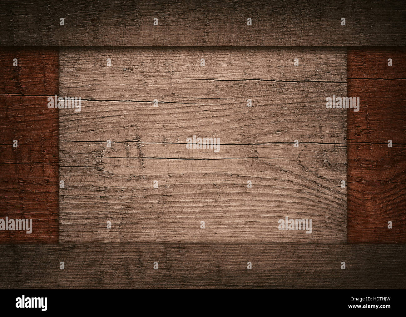 Scuro scheda di grunge, plank o parete in legno Foto Stock