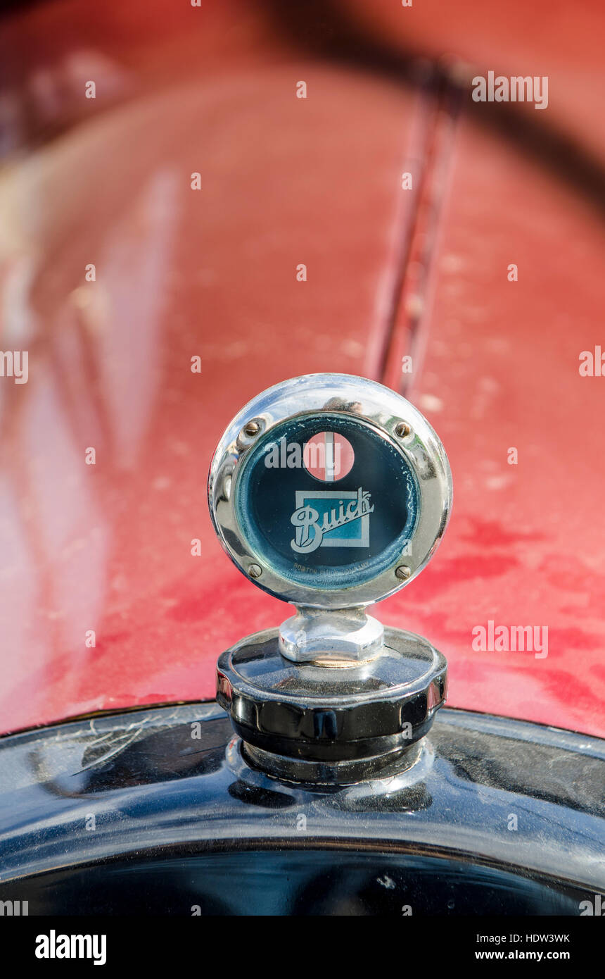 Inizio novecento Buick horseless carrello ORO & ARGENTO pedina negozio featured sul TV show 'pedina stelle' Las Vegas, Nevada. Foto Stock