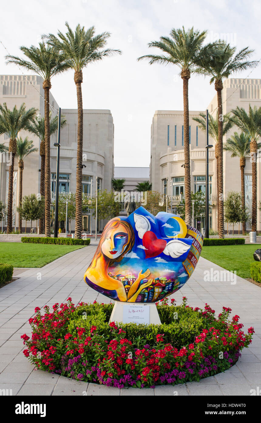 Donald W. Reynolds Parco Symphony e la Smith Center per le Arti dello spettacolo di Las Vegas, nel Nevada. Foto Stock