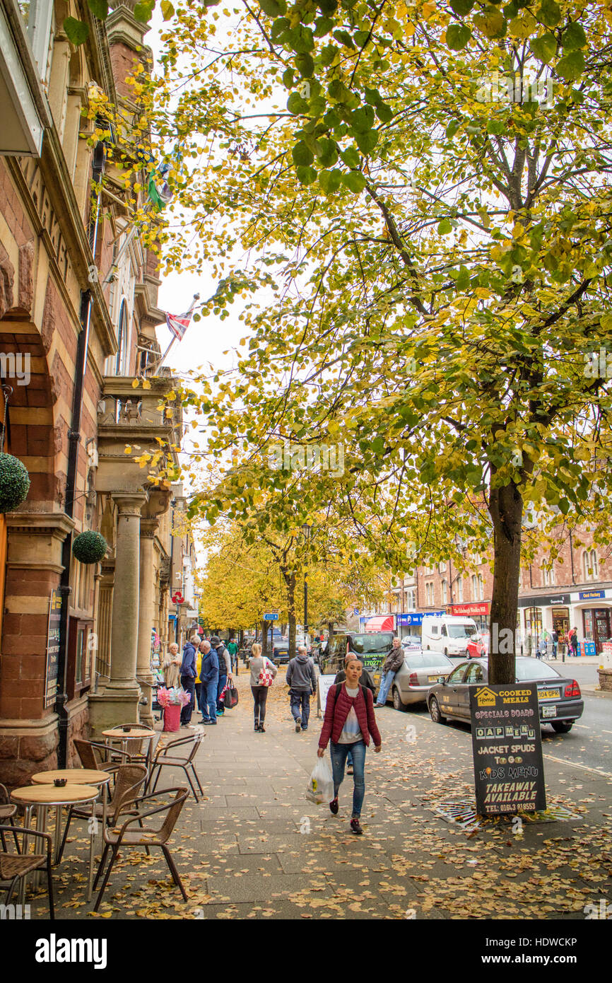 Autunno a Minehead, Somerset, Inghilterra, Regno Unito Foto Stock