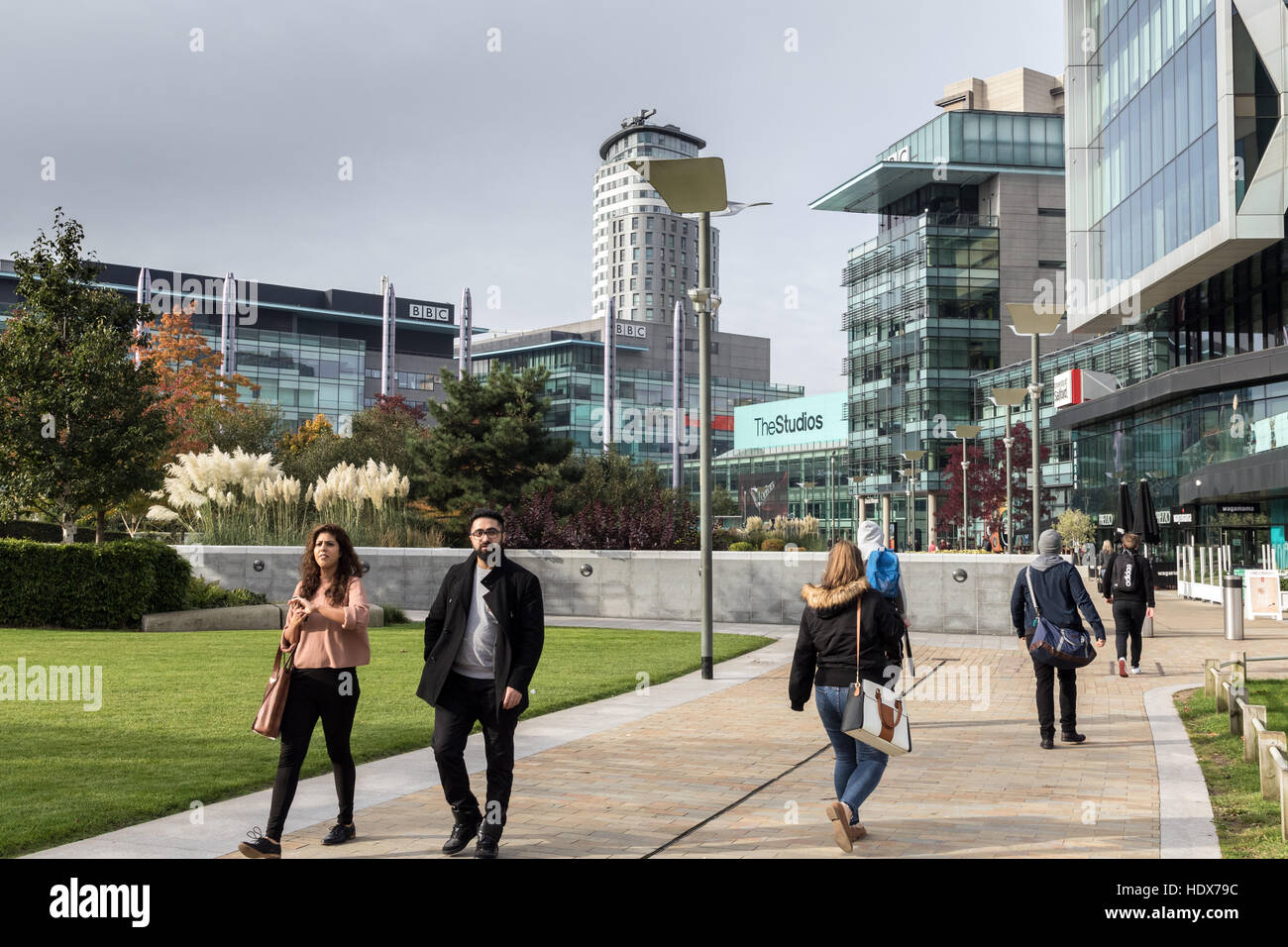 Media City, Salford Quays, Greater Manchester Foto Stock
