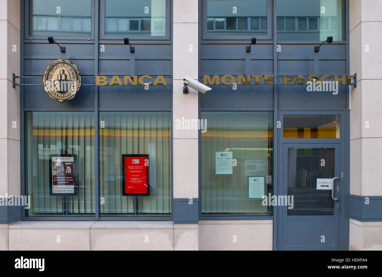 Banca Monte dei Paschi Foto Stock