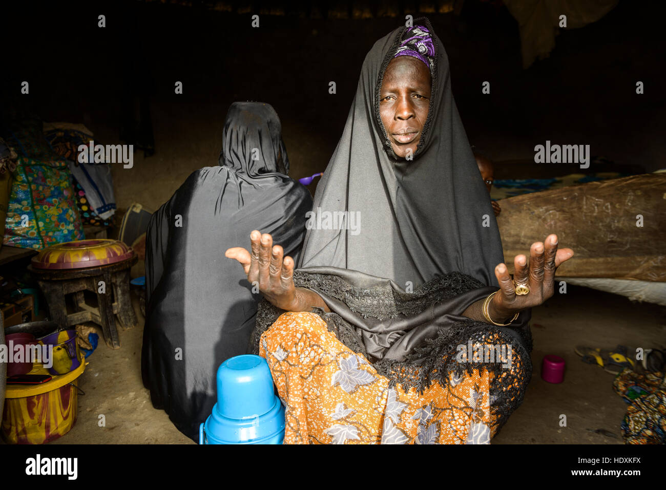 Ritratti dei guineani, Guinea Foto Stock