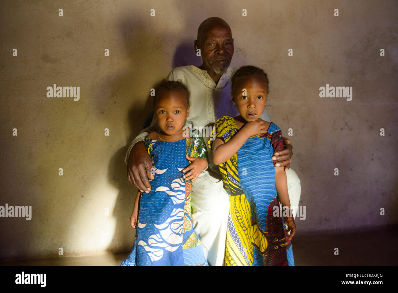 Ritratti dei guineani, Guinea Foto Stock