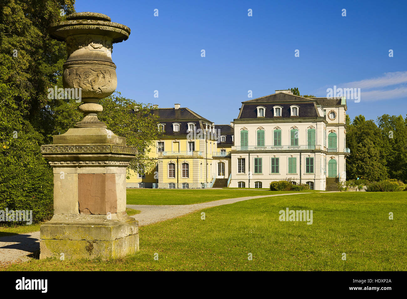 Wilhelmsthal Castello, Calden vicino a Kassel, Hesse, Germania Foto Stock