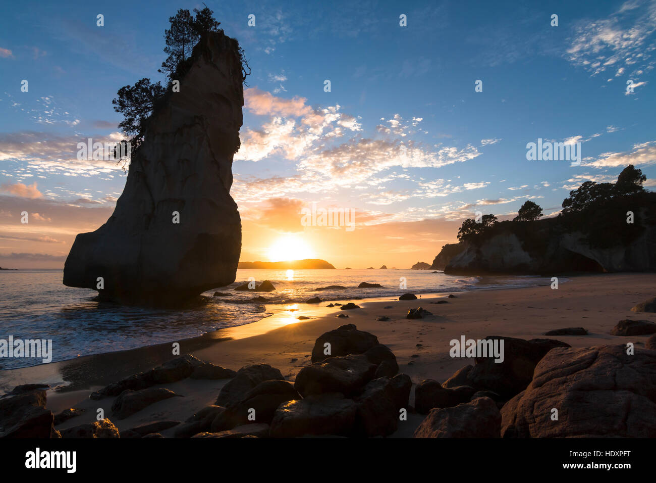 Cove della cattedrale, Nuova Zelanda Foto Stock