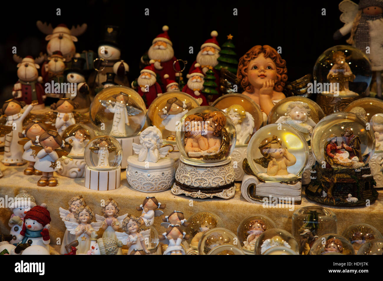 Esslingen mercatino di Natale (Stuttgarter Weihnachstmarkt), Esslingen. Foto Stock