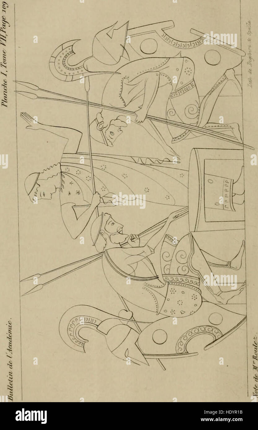 "Bulletin de l'Académie Royale des Sciences, des Lettres et des Beaux-Arts de Belgique" (1840) è una rivista scientifica e culturale pubblicata dalla Royal Academy of Belgium. Copre argomenti nelle scienze, nella letteratura e nelle arti, mostrando il lavoro di studiosi e artisti belgi. Foto Stock