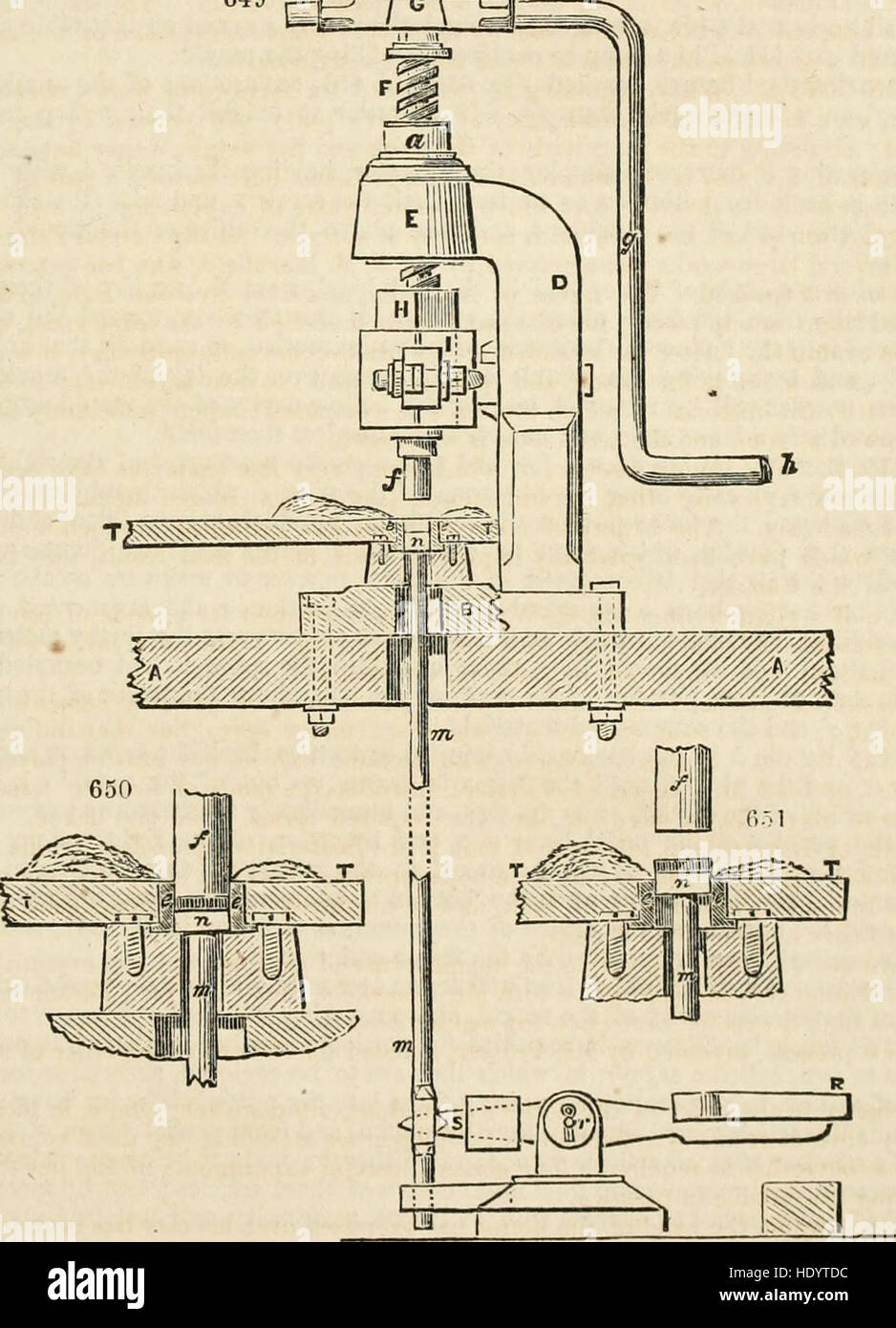 Un supplemento al Dizionario Ures delle arti, produce e miniere - contenente una chiara esposizione dei loro principi e pratica. (1864) Foto Stock