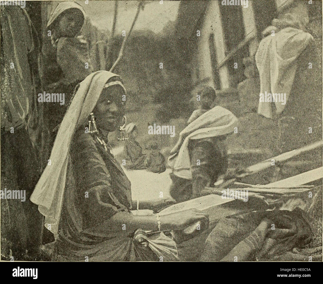 In terra proibita, un conto di un viaggio in Tibet (1909) Foto Stock