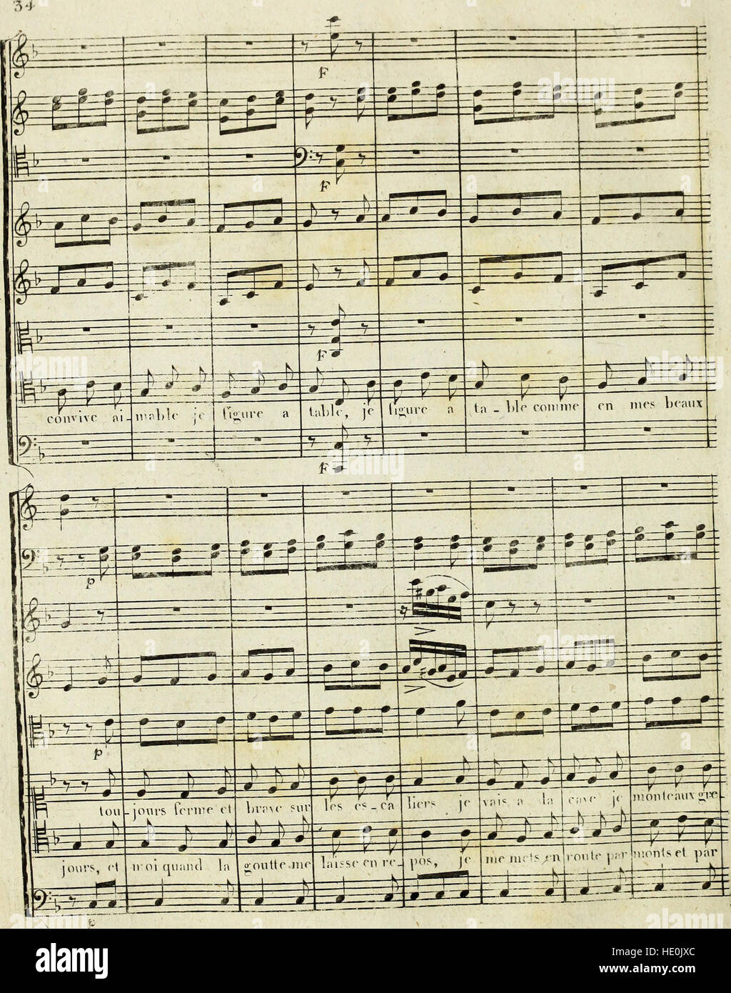 Questa opera francese, tradotta come "il nonno, o le due epoche", esamina il contrasto tra la vita degli anziani e quella dei giovani. Si riflette sul passare del tempo, sulle differenze generazionali e sui ruoli sociali. Foto Stock