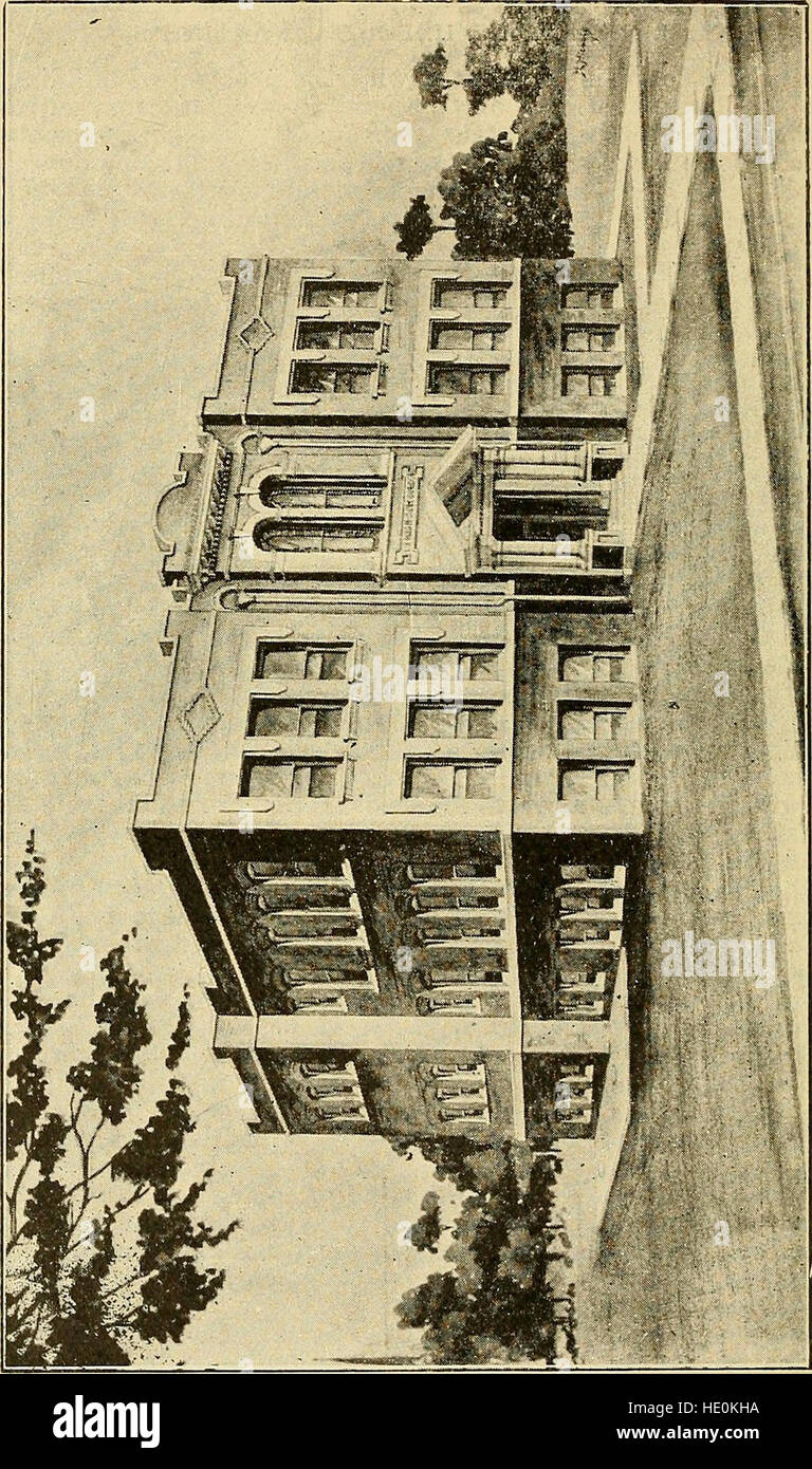 Un rapporto sullo stato degli edifici scolastici e dei terreni in Kansas, 1911, che offre suggerimenti per migliorare la progettazione, la struttura e gli ambienti educativi. Foto Stock