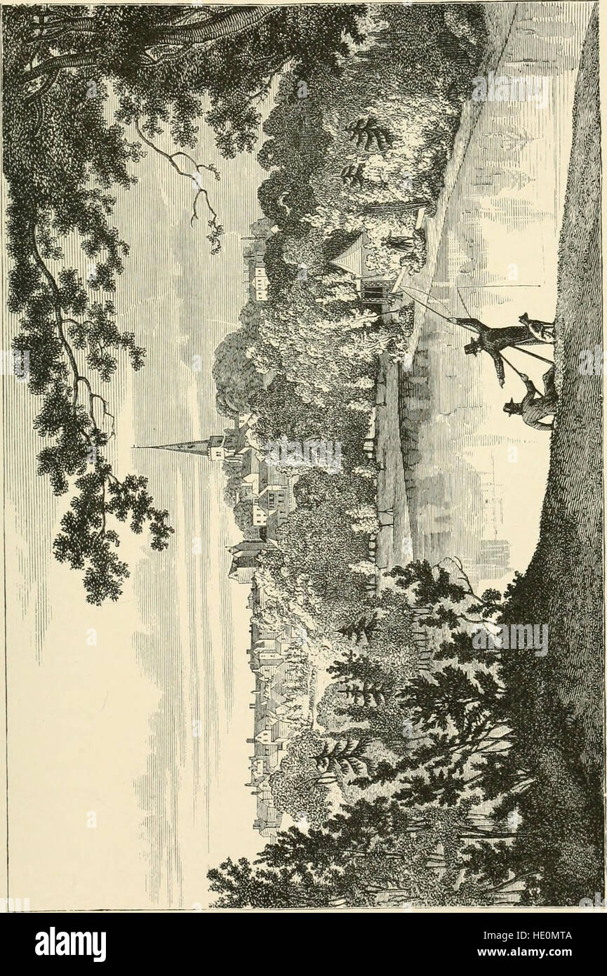 Questa pubblicazione del 1889 offre una raccolta di letture e illustrazioni per il tempo libero domenicale, con storie morali, contenuti religiosi e materiali educativi per le famiglie. Foto Stock