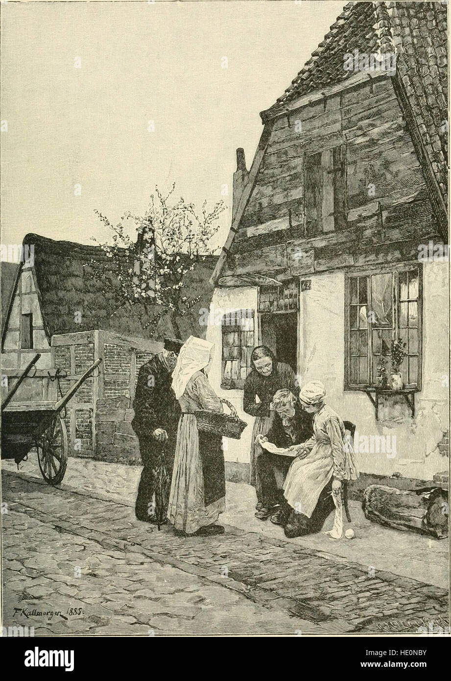 Questa pubblicazione del 1889 offre una raccolta di storie, letture e illustrazioni, progettate per l'uso scolastico domenicale e finalizzate a ispirare sia i bambini che gli adulti nell'educazione religiosa. Foto Stock