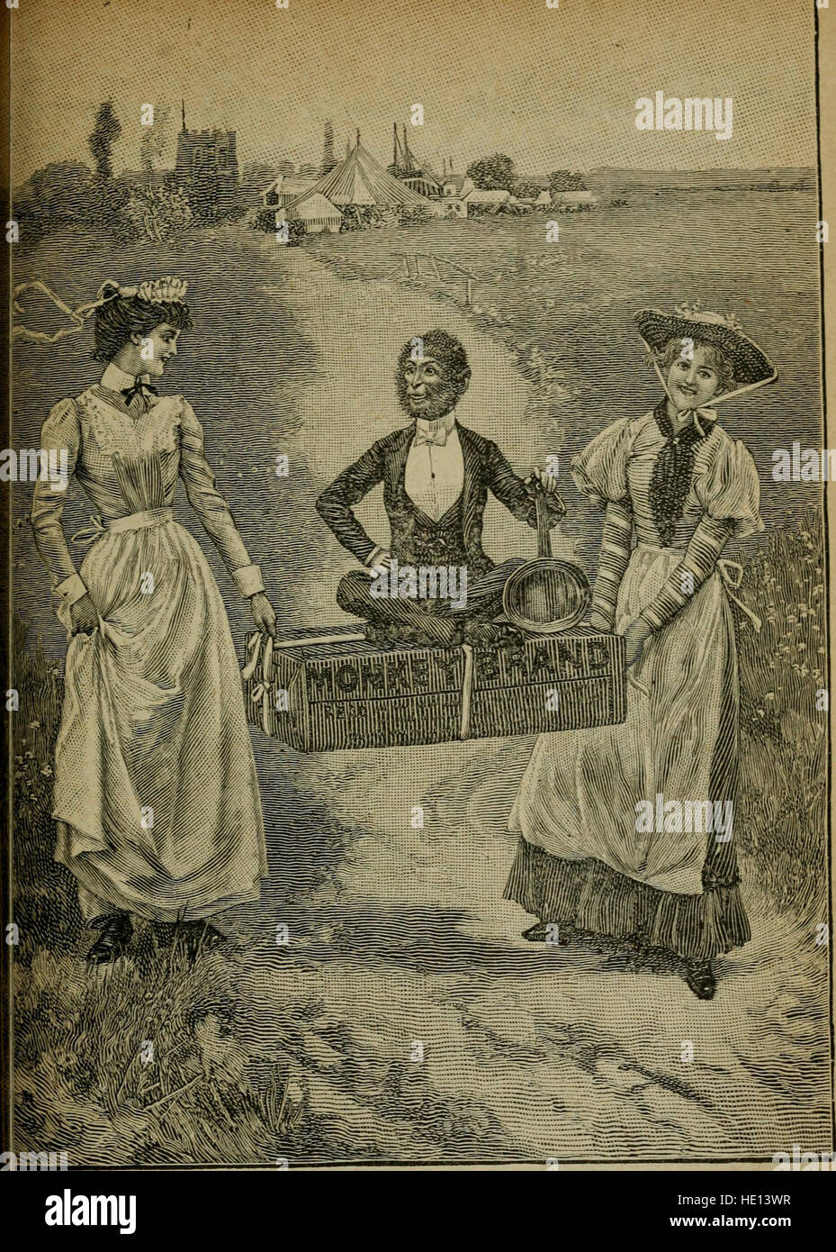 Parigi a Londra - 1902, Earl's Court - guida ufficiale e catalogo - direttore generale Imre Kiralfy (1902) Foto Stock