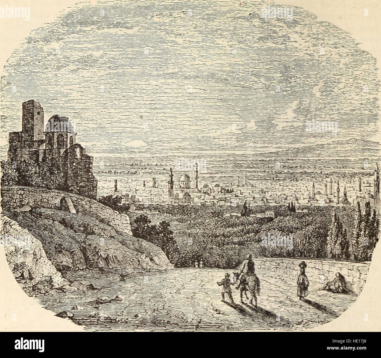 Questo manuale di studio sulla geografia antica, basato sul Dizionario di Geografia greca e romana del 1861, offre uno sguardo scientifico alla geografia del mondo antico come si è capito nel XIX secolo. Foto Stock