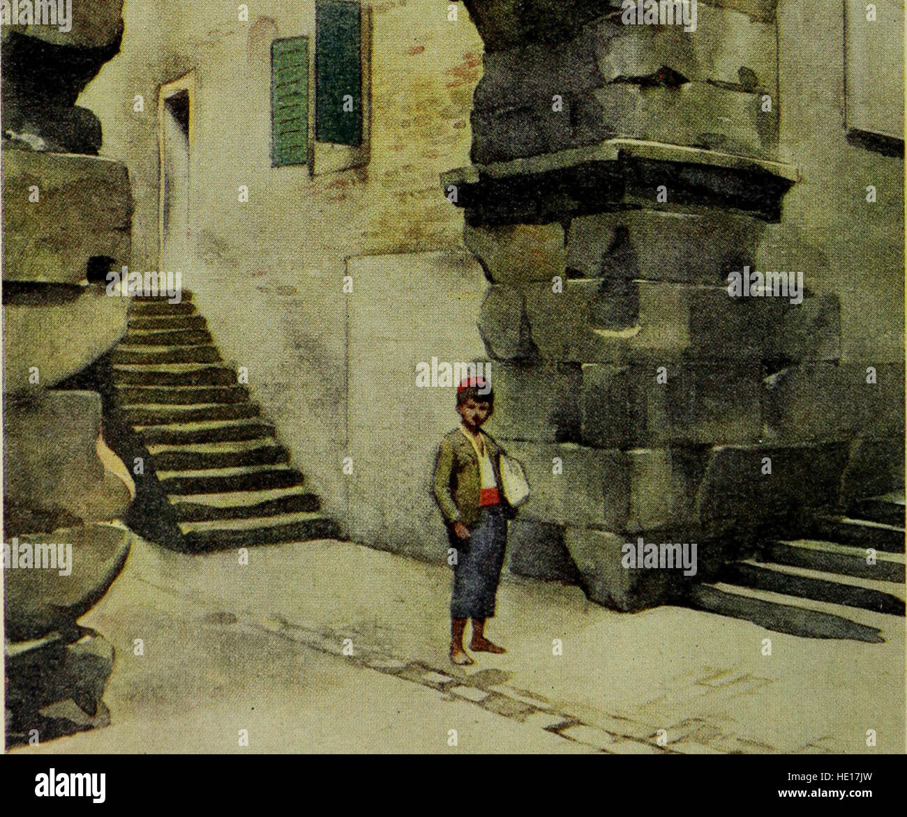 Questa immagine rappresenta l'Austria-Ungheria durante l'anno 1915, un periodo cruciale nella prima guerra mondiale. La fotografia o l'opera d'arte cattura il paesaggio politico e militare dell'Impero austro-ungarico, mostrando il suo coinvolgimento nel conflitto e i significativi eventi dell'anno. Foto Stock