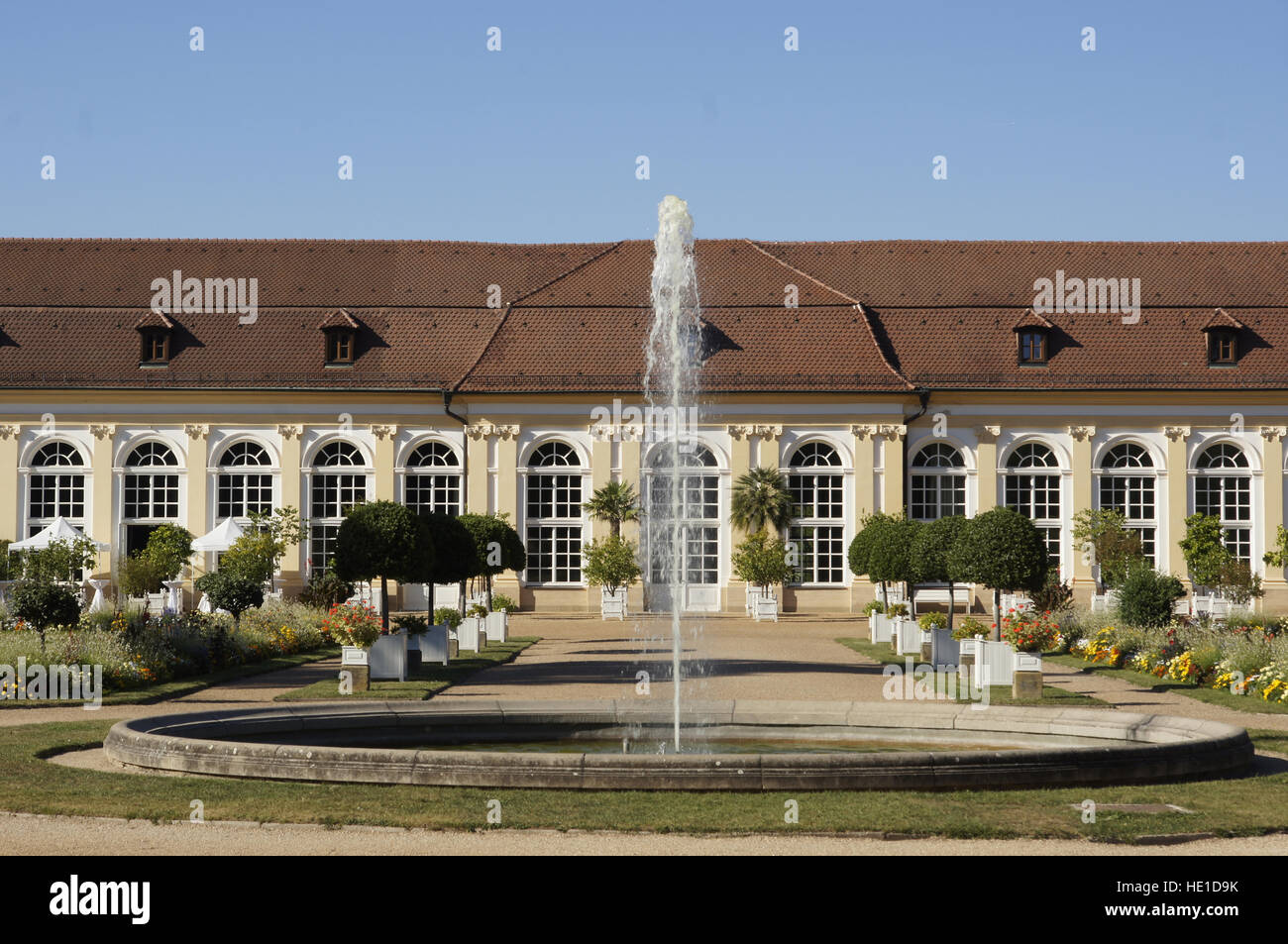 Aranciera, ansbach residence, Ansbach, Media Franconia, Baviera, Germania Foto Stock