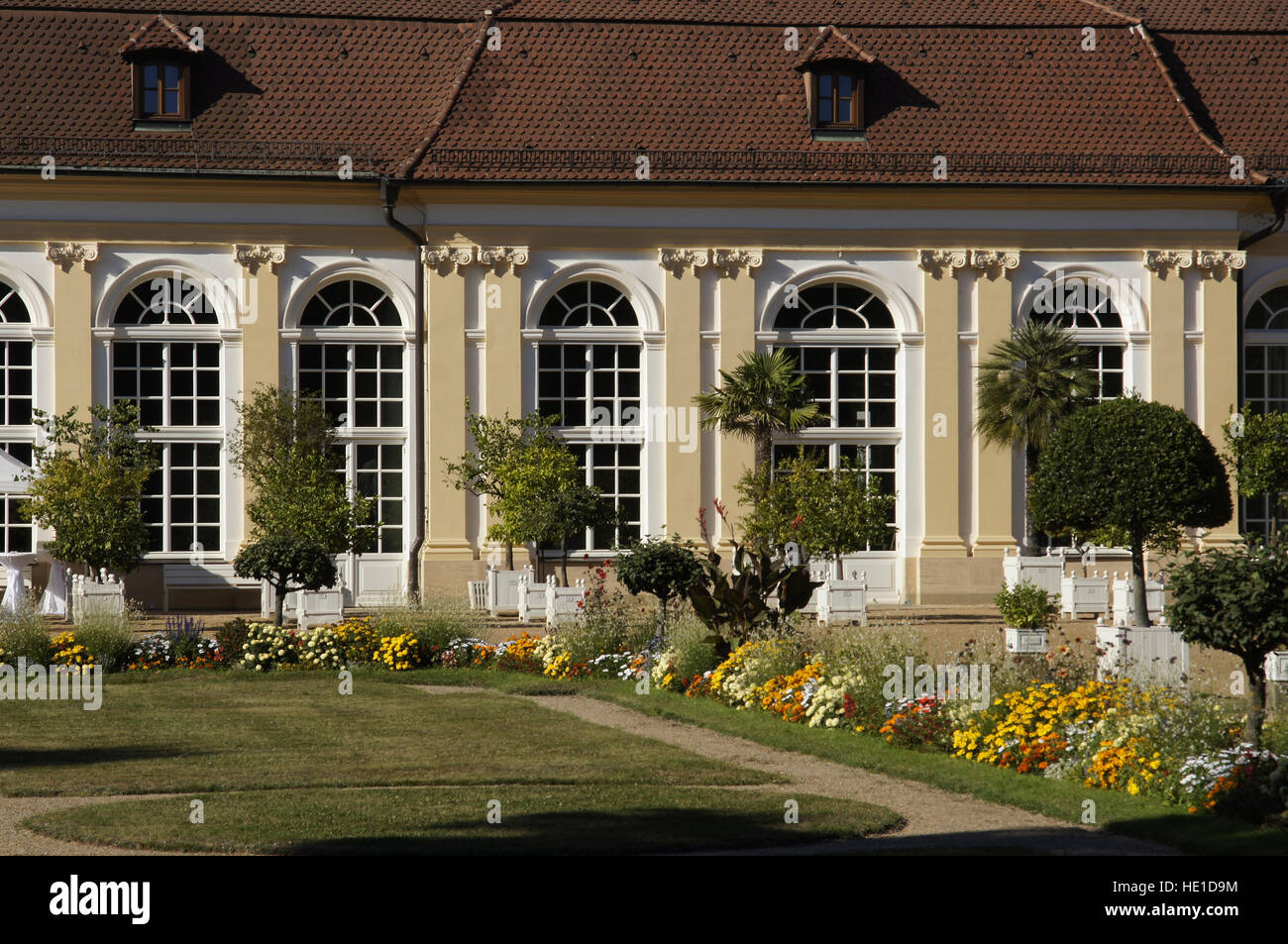 Aranciera, ansbach residence, Ansbach, Media Franconia, Baviera, Germania Foto Stock