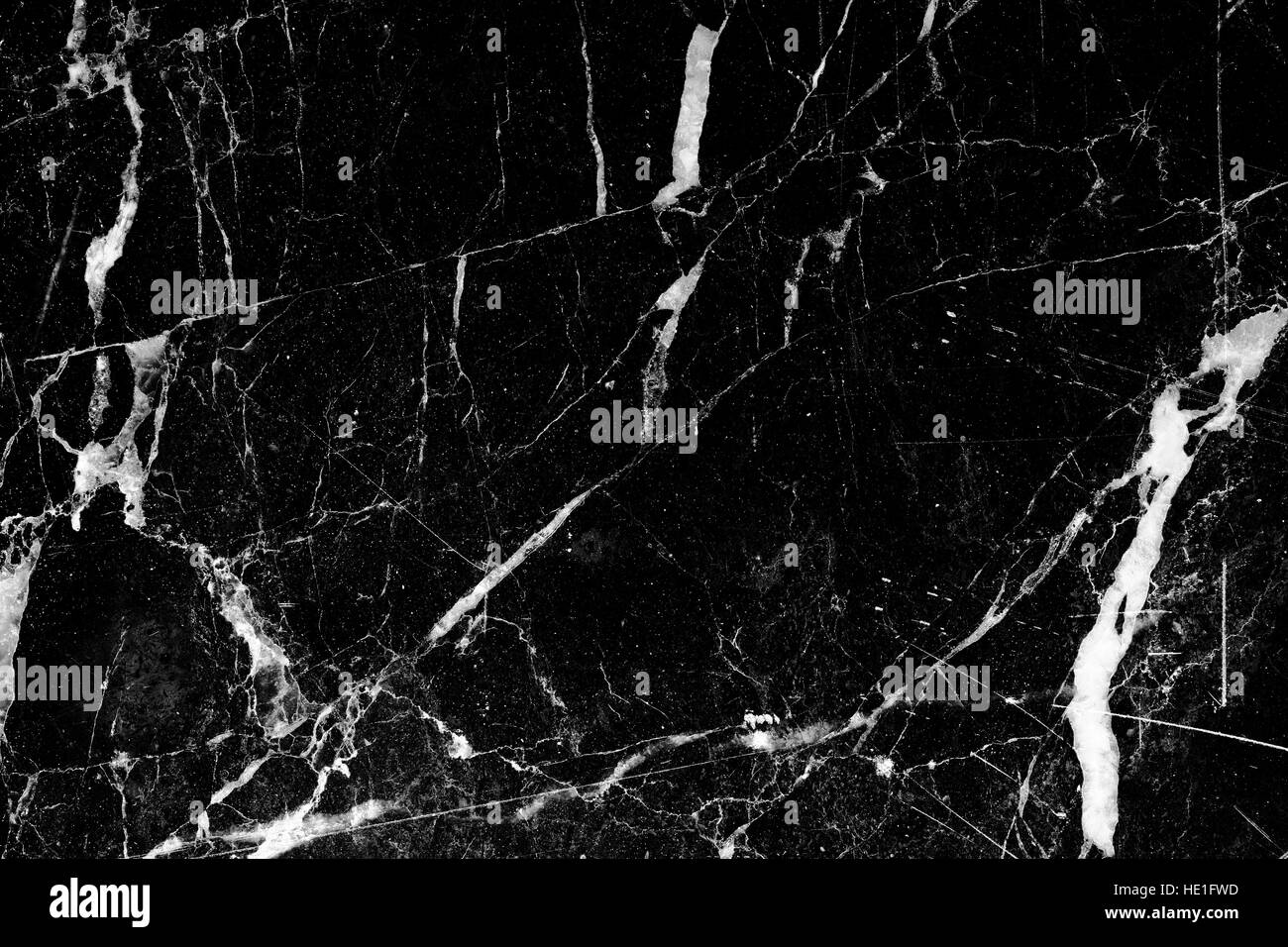 In marmo bianco e nero texture di pattern per il design di prodotto, abstract sfondo scuro Foto Stock