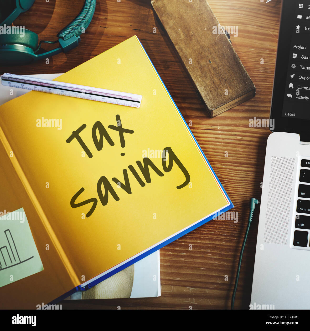 Imposta tempo Stagione concetto delle finanze Foto Stock