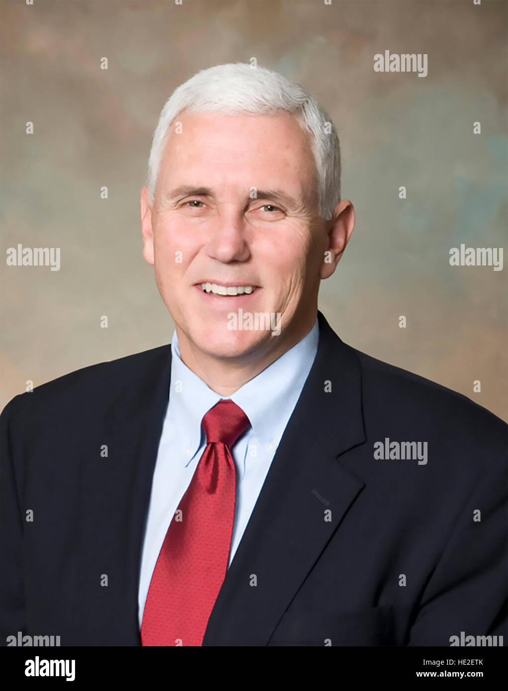 MIKE PENCE US Vice presidente-eletto nel 2015 Foto Stock